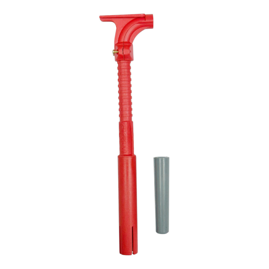 CHUPETA DE VELA MSD PRO STOCK HEMI TUBE VERMELHO (1 UN.)