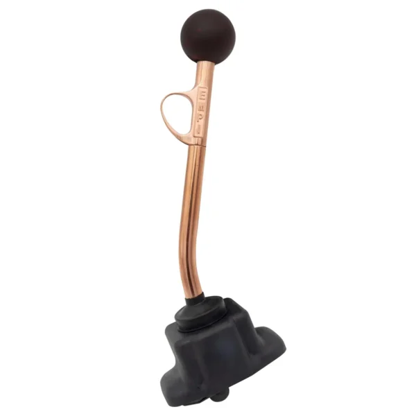ALAVANCA DE CÂMBIO COBRE ENGATE RÁPIDO EMPI LONGA (36CM) COM MANOPLA ROSEWOOD (JACARANDÁ)