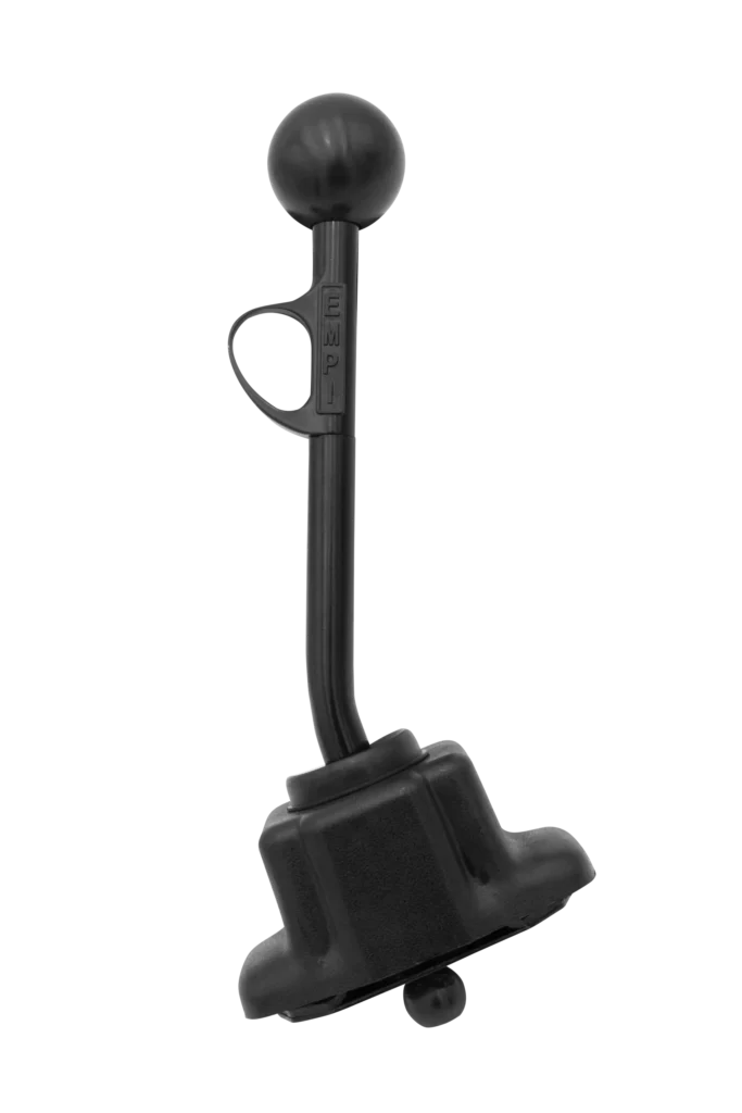 ALAVANCA DE CÂMBIO PRETA ENGATE RAPIDO EMPI #00-4507-0 CURTA ( 30CM ) FUSCA