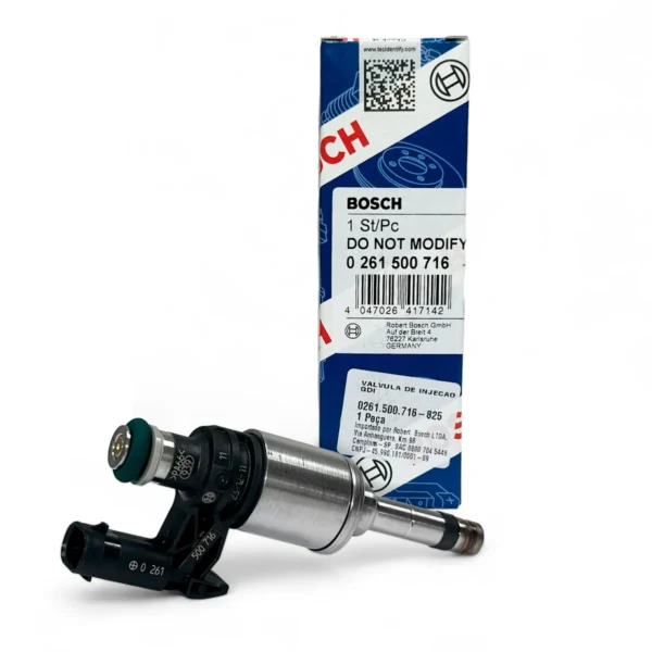 BICO INJETOR BOSCH GDI VW UP / POLO / VIRTUS / T-CROSS / GOLF / TIGUAN 1.0 / 1.4 TSI #0261.500.716