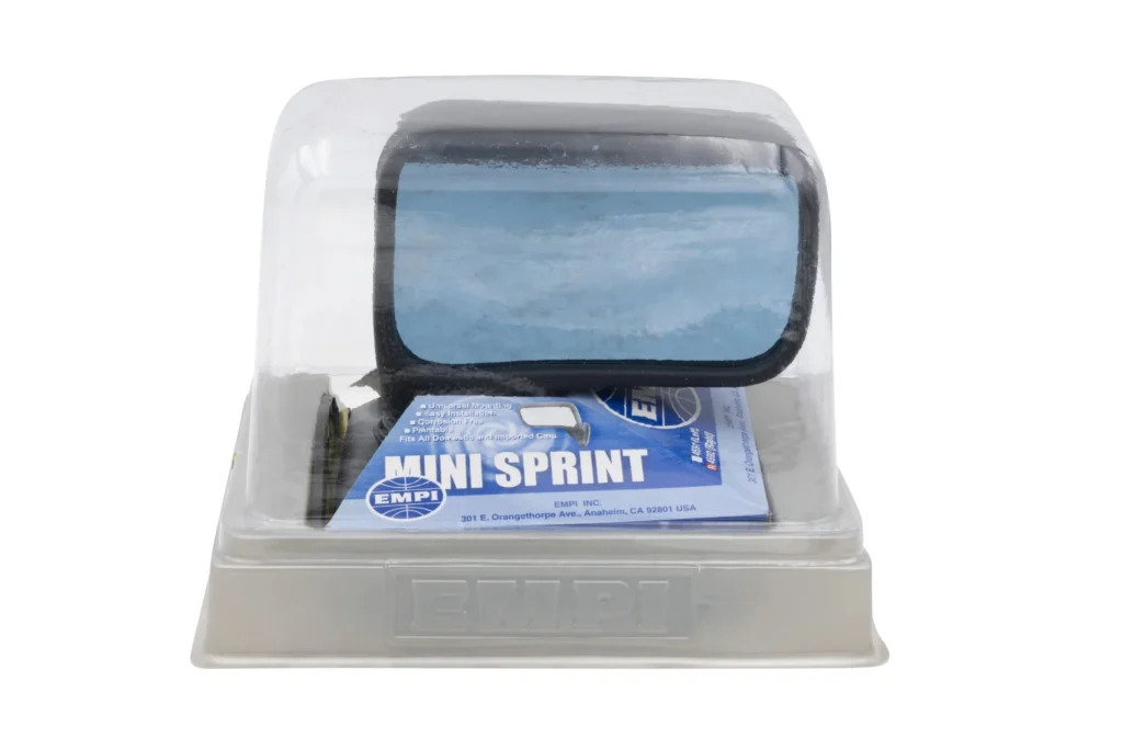 ESPELHO RETROVISOR EMPI MINI SPRINT FUSCA / OPALA / CHEVETTE / PASSAT LADO DIREITO #00-4592-0