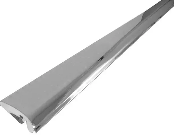 ESTRIBO VW FUSCA EMPI INOX LISO (PAR) #00-6822-0