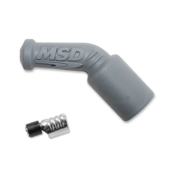 KIT CHUPETA E CONECTOR MSD LS1 45º CINZA (8 UN.) PARA BOBINA