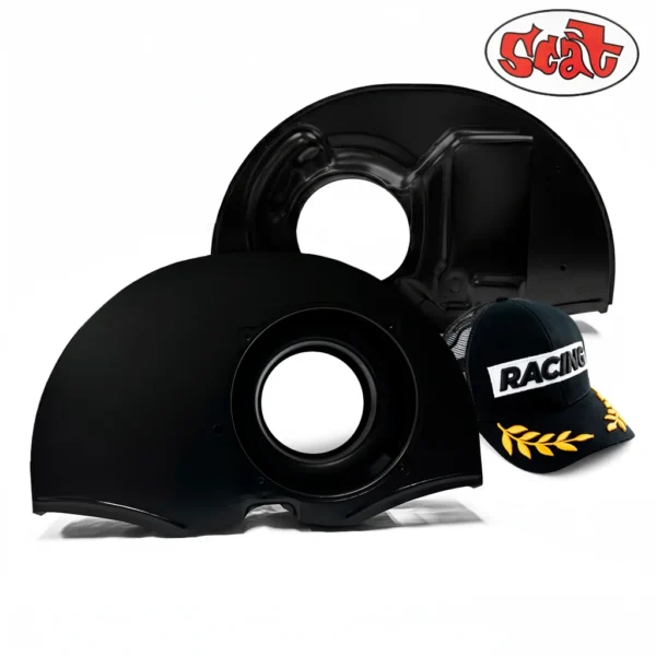 LATA CAIXA DA VENTOINHA PRETA VW AR FUSCA PARA RADIADOR DESLOCADO SCAT #25888-1