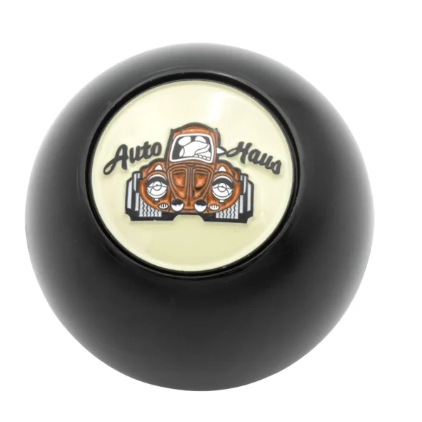 MANOPLA BOLA ALAVANCA CAMBIO BILLET VW FUSCA (LOGO AUTO HAUSS)