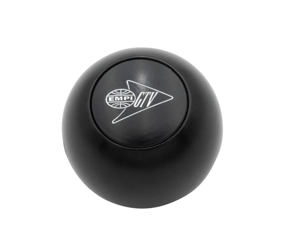 MANOPLA BOLA ALAVANCA CAMBIO BILLET VW FUSCA (LOGO EMPI GTV ) #00-4682-0