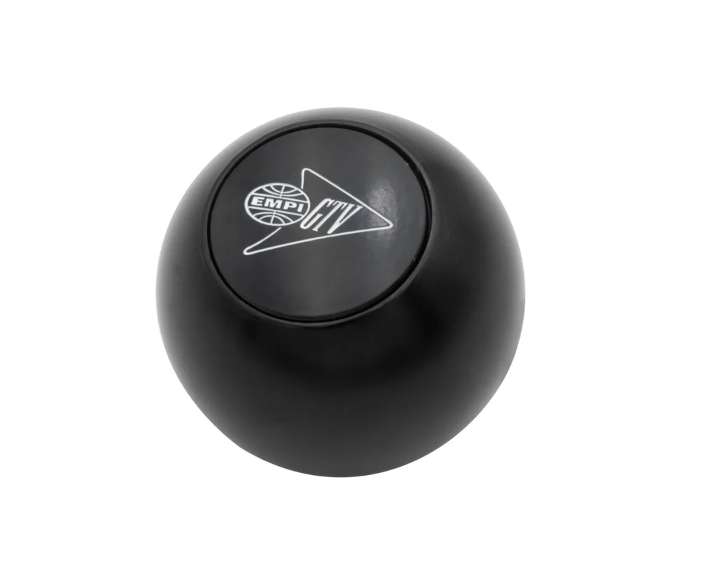 MANOPLA BOLA ALAVANCA CAMBIO BILLET VW FUSCA (LOGO EMPI GTV ) #00-4682-0