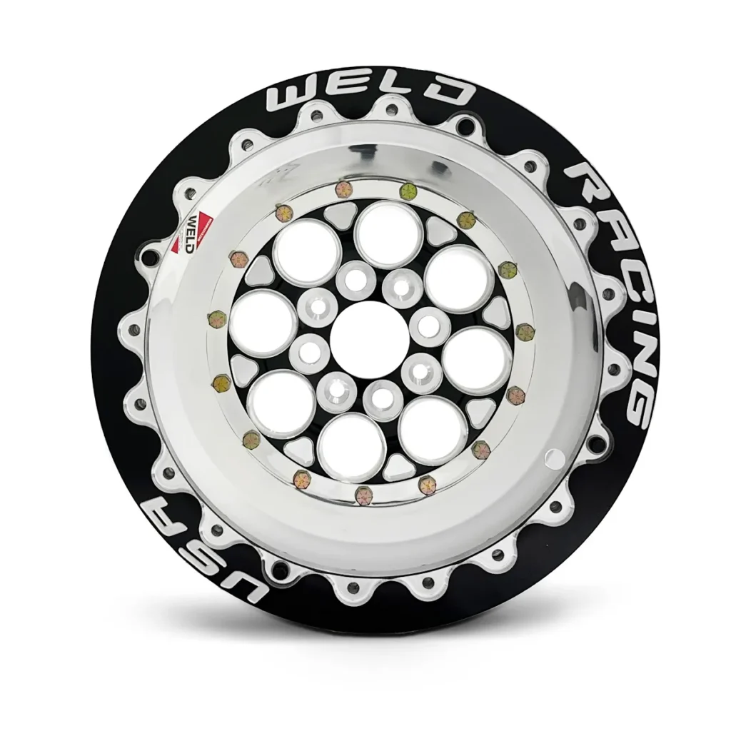 RODA WELD MAGNUM IMPORT DRAG C/ BEADLOCK 15 x 8 x 5 PRETA #768B-50815 SBL