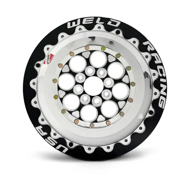 RODA WELD MAGNUM IMPORT DRAG C/ BEADLOCK 15 x 8 x 5 PRETA #768B-50815 SBL