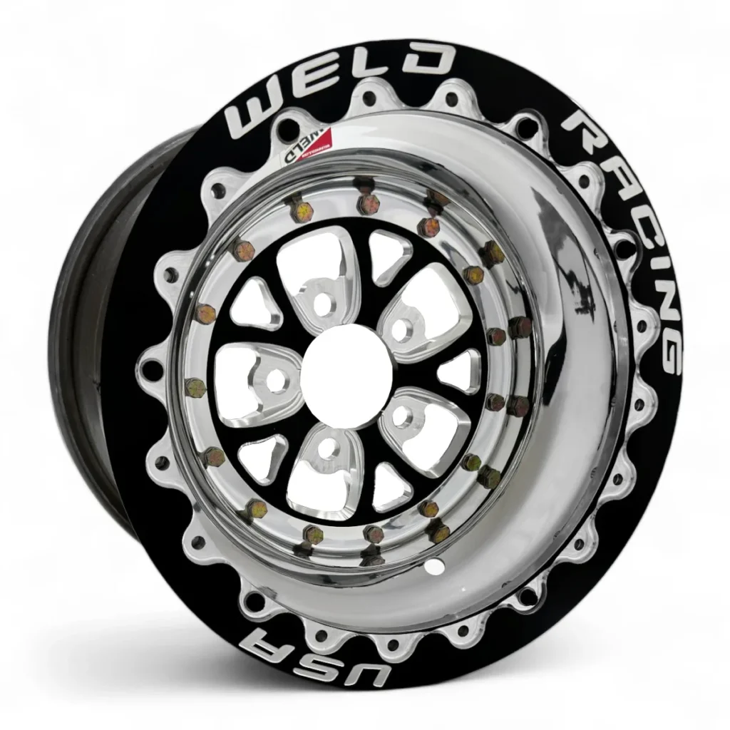 RODA WELD V-SERIES BLACK C/ BEADLOCK 15 x 10 x 5 PRETA #784B-510210 SBL