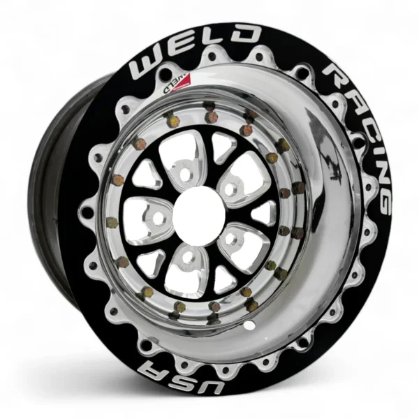 RODA WELD V-SERIES BLACK C/ BEADLOCK 15 x 10 x 5 PRETA #784B-510210 SBL