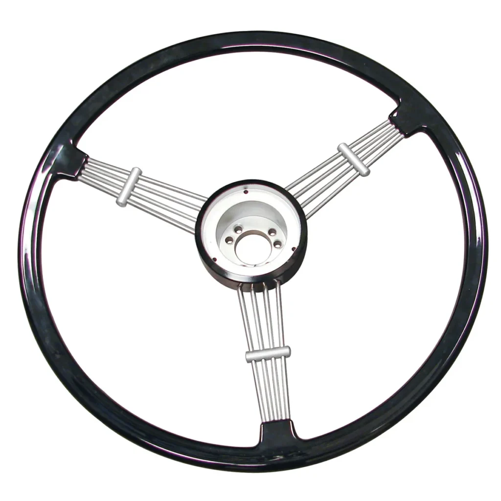 VOLANTE EMPI BANJO FUSCA OVAL / SPLIT / ALEMÃO 1950 - 1959 #79-4059-0