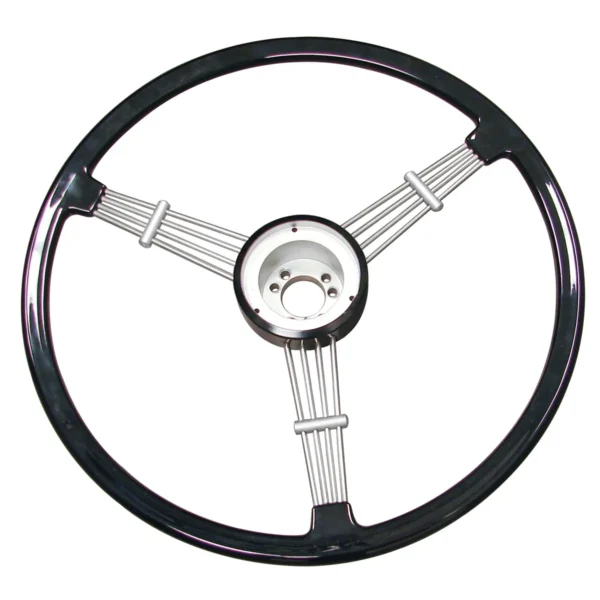 VOLANTE EMPI BANJO FUSCA OVAL / SPLIT / ALEMÃO 1950 - 1959 #79-4059-0