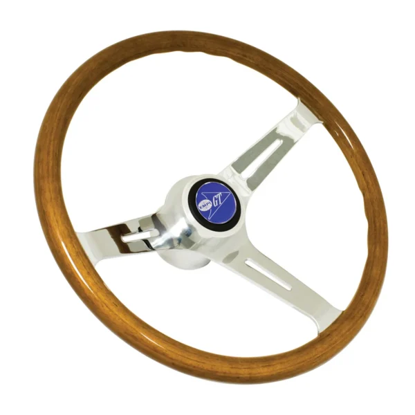 VOLANTE EMPI CLASSIC WOOD FUSCA / BRASILIA / KARMANN GHIA 1959 -1976 #79-4028-0