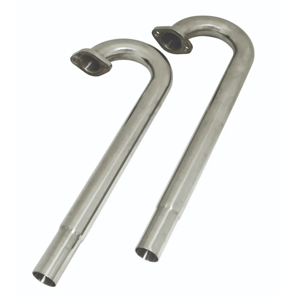 BENGALAS DE ESCAPAMENTO INOX BUGPACK (PAR) B2-5100-S COMPRIMENTO ORIGINAL