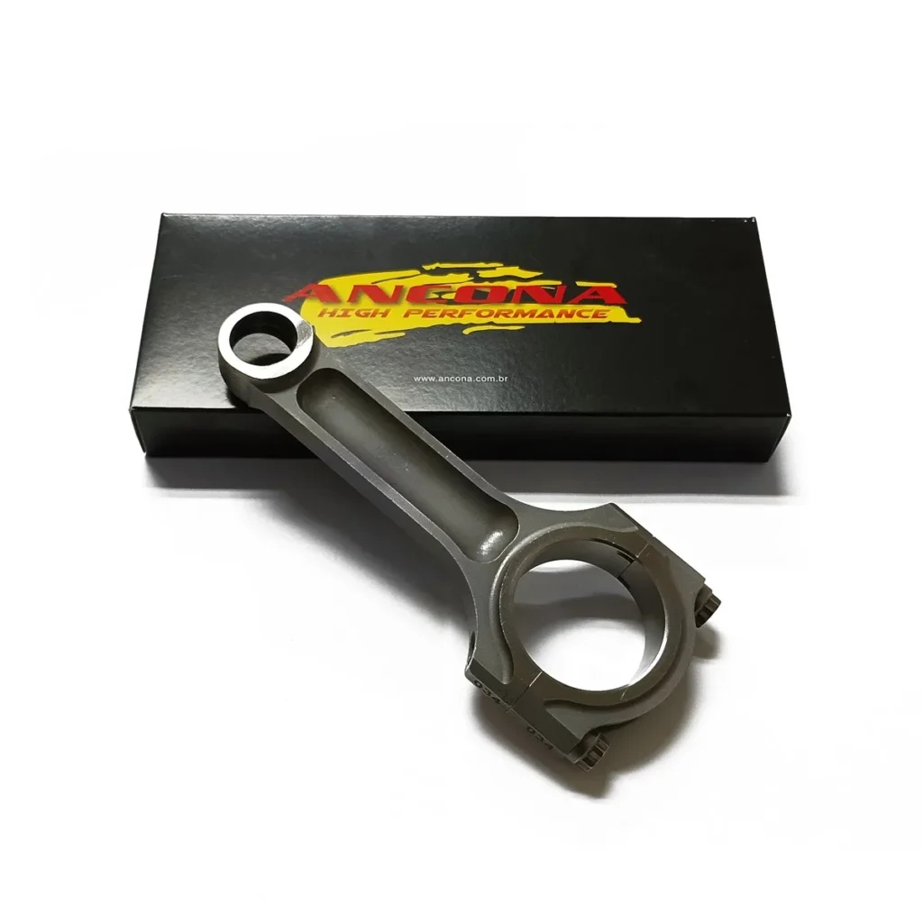 BIELA BILLET ANCONA VW JETTA PINO 23 MM S/ BUCHA NO PINO CABEÇA USINADA PARA PISTÃO ORIGINAL