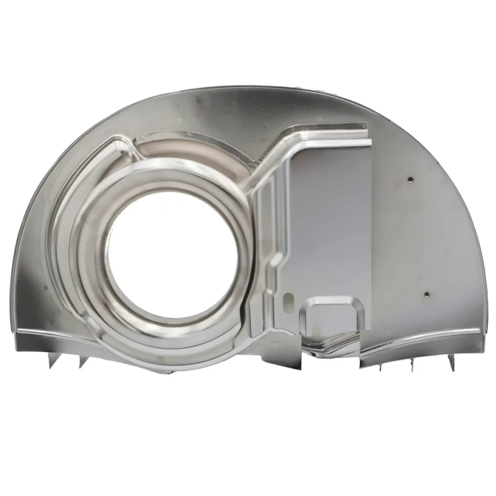 caixa da ventoinha EMPI Super Shroud — CAIXA DA VENTOINHA CROMADA EMPI SUPER SHROUD 36HP (RADIADOR DESLOCADO) DE ALTO FL