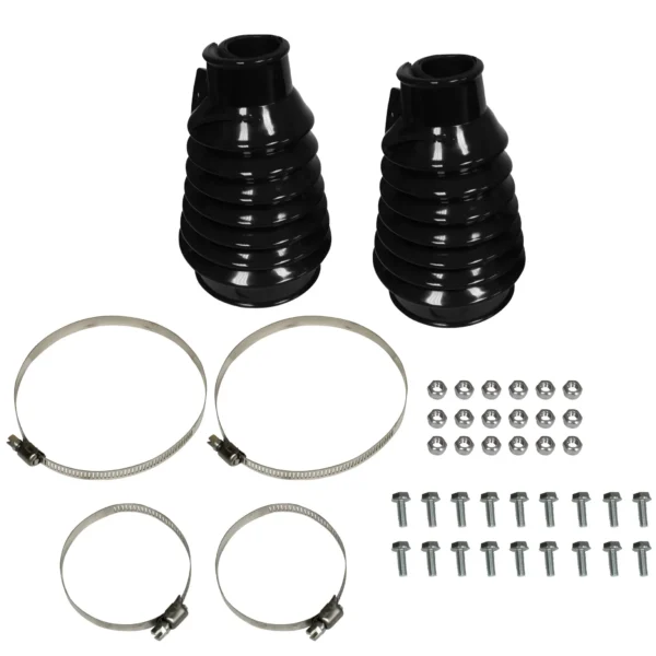 COIFA DO CAMBIO VW AR DELUXE PRETA ABRAÇADEIRA INOX 00-9984-0