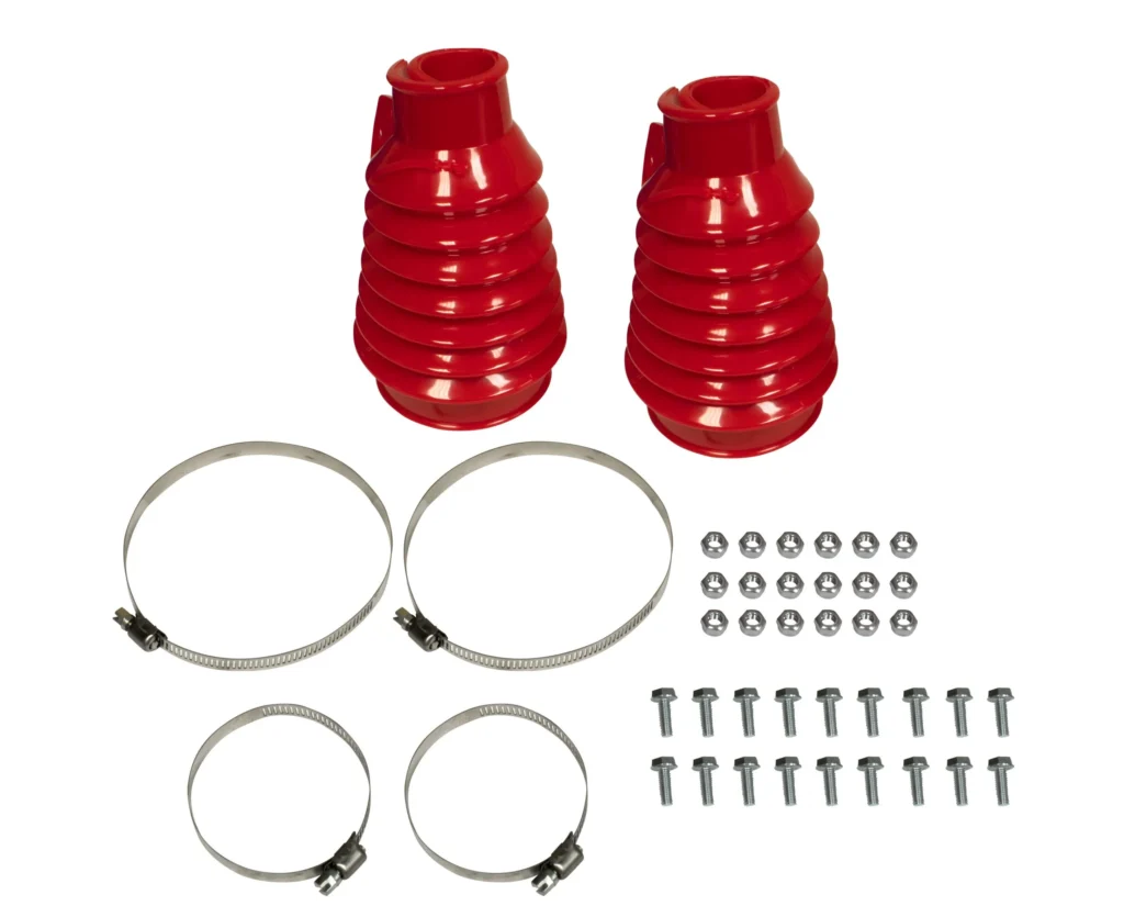 COIFA DO CAMBIO VW AR DELUXE VERMELHA ABRAÇADEIRA INOX 00-9981-0