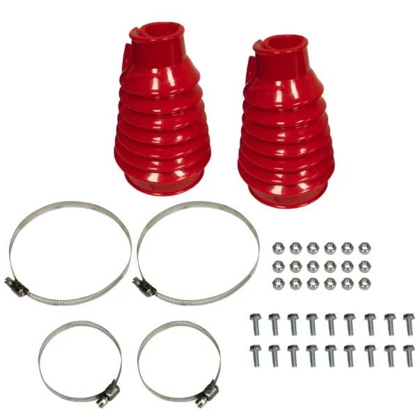 COIFA DO CAMBIO VW AR DELUXE VERMELHA ABRAÇADEIRA INOX 00-9981-0