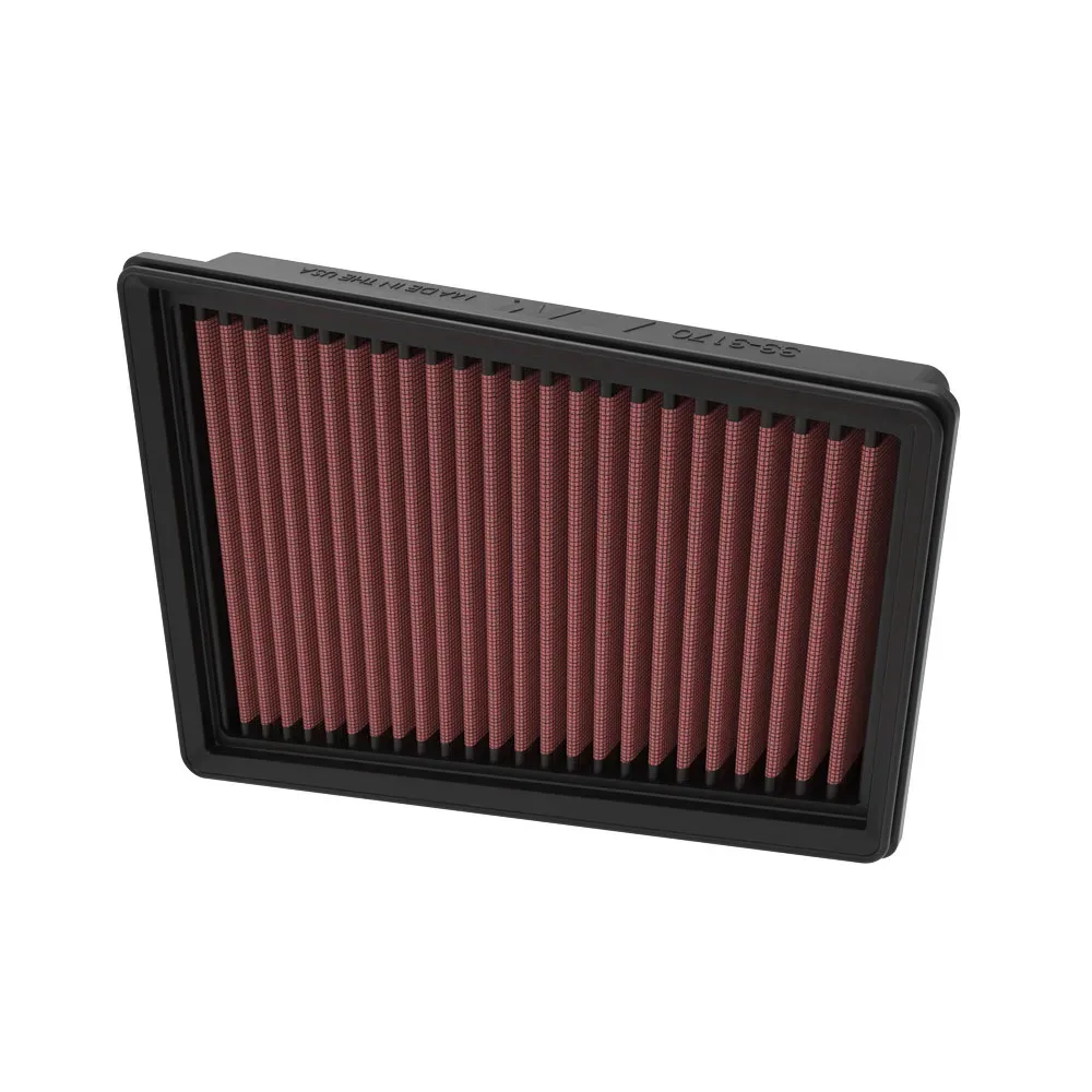 FILTRO DE AR ESPORTIVO K&N PARA CHEVROLET ONIX 1.0 TURBO 2019+ / TRACKER 1.0 2020+ TURBO #33-3170