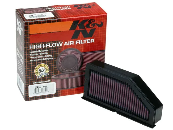 FILTRO DE AR ESPORTIVO K&N PARA MOTO BMW K1200LT 1998 ~ 2008 / RS 1997 ~ 2005 / GT 2002~2005 BM-1299
