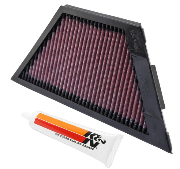 FILTRO DE AR ESPORTIVO K&N PARA MOTO KAWASAKI ZX-14 2006 ~ 2011 KA-1406