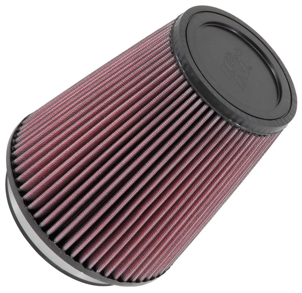 FILTRO DE AR ESPORTIVO K&N #RU-2800 DIÂMETRO INTERNO DA BOCA 5 OU 127mm