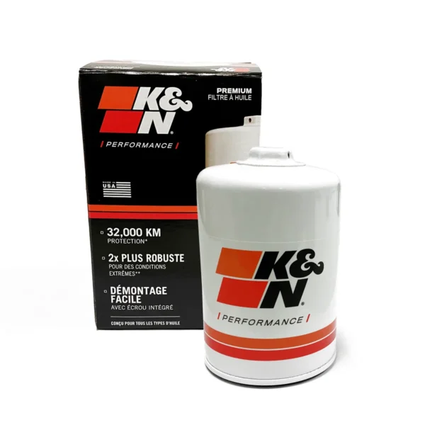 FILTRO DE OLEO ESPORTIVO K&N HP-3003 VARIOS GM OPALA 6 CILINDROS E GM V8 1965 ~ 2002