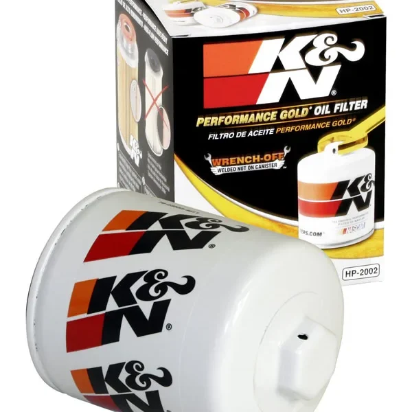FILTRO DE OLEO ESPORTIVO K&N PARA CHEVROLET CAMARO, CORVETTE 5.7 V8 ATÉ 1997 #HP-2002
