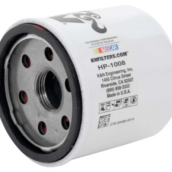 FILTRO DE OLEO ESPORTIVO K&N SMART/SUBARU/NISSAN / MAZDA/MITSUBISH #HP-1008