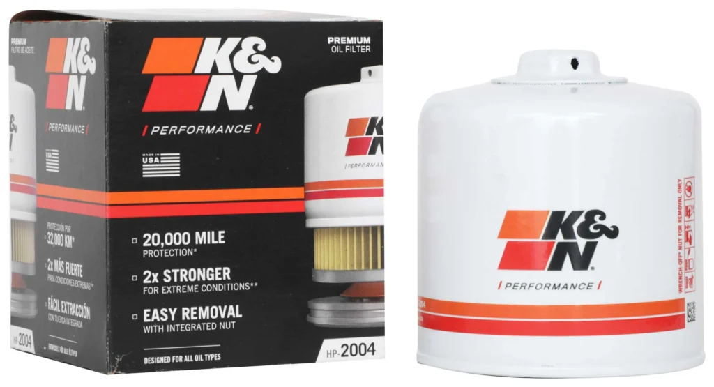 FILTRO DE OLEO ESPORTIVO K&N PARA CHRYSLER/DODGE/JEEP #HP2004 — FILTRO DE OLEO ESPORTIVO K&N PARA CHRYSLER/DODGE/JEEP #H