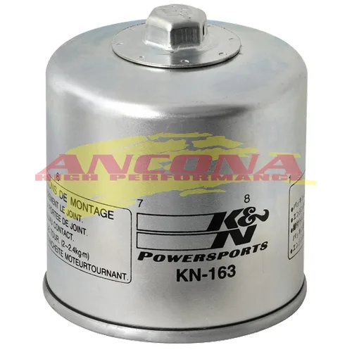 FILTRO DE ÓLEO K&N PARA BMW VARIOS MODELOS KN-163