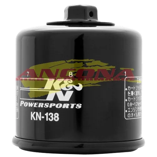 FILTRO DE ÓLEO K&N PARA SUZUKI VARIOS MODELOS KN-138