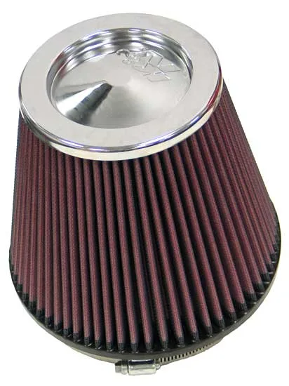 FILTRO ESPORTIVO CONICO K&N PARA INTAKE CAMARO #RF-1042 DIÂMETRO INTERNO DA BOCA 6 OU 152 mm