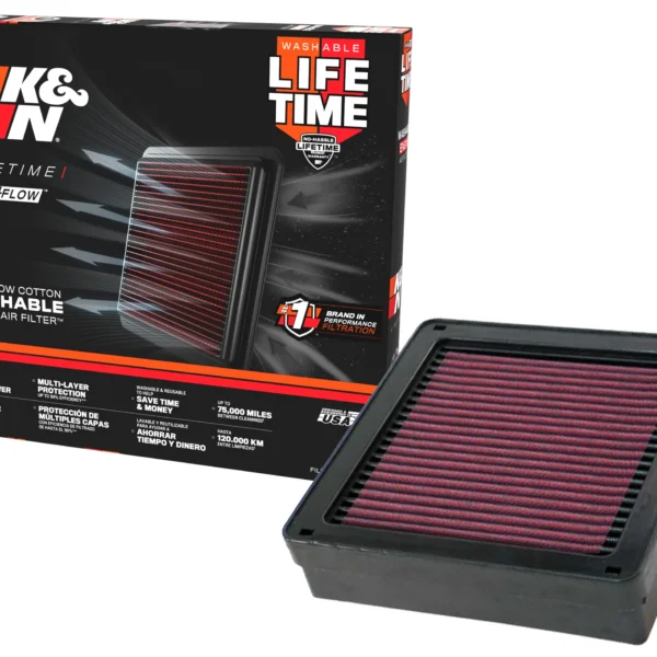 FILTRO ESPORTIVO K&N PARA MITSUBISHI TR-4 2006 + / LANCER / EVOLUTION 2.0 / 2.4 #33-2105 — FILTRO ESPORTIVO K&N PARA MIT
