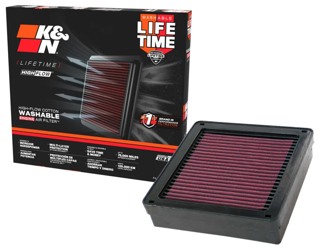 FILTRO ESPORTIVO K&N PARA MITSUBISHI TR-4 2006 + / LANCER / EVOLUTION 2.0 / 2.4 #33-2105 — FILTRO ESPORTIVO K&N PARA MIT