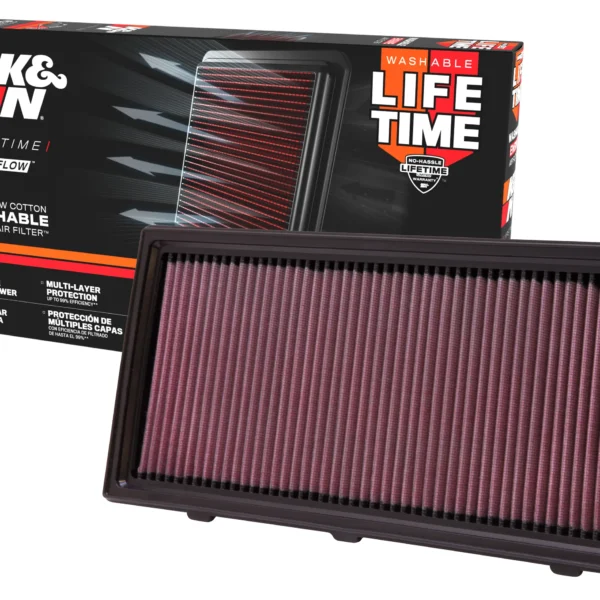 FILTRO ESPORTIVO K&N PARA DODGE DAKOTA/DURANGO 3.7/3.9/4.7 33-2175 — FILTRO ESPORTIVO K&N PARA DODGE DAKOTA/DURANGO 3.7/