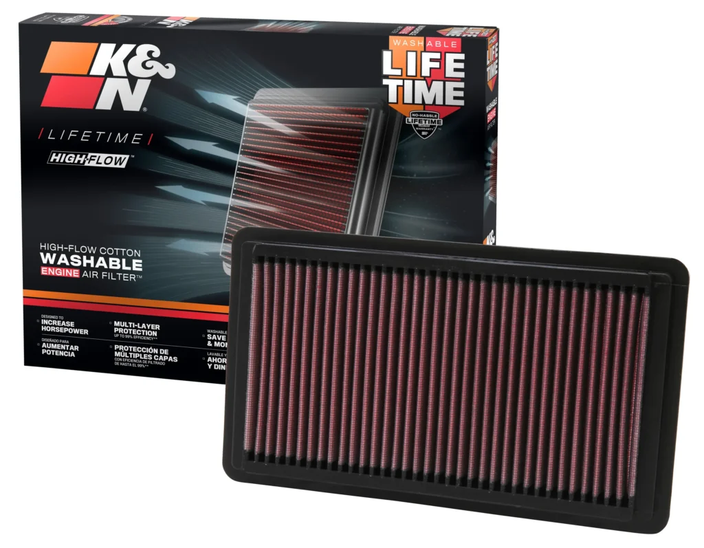 FILTRO ESPORTIVO K&N PARA HONDA CIVIC SI 2006 ~ 2011 #33-2343 — FILTRO ESPORTIVO K&N PARA HONDA CIVIC SI 2006 ~ 2011 #33