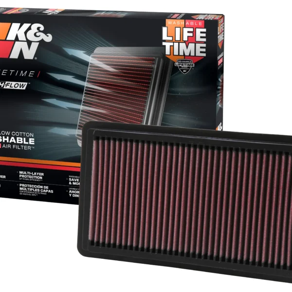 FILTRO ESPORTIVO K&N PARA HONDA CIVIC SI 2006 ~ 2011 #33-2343 — FILTRO ESPORTIVO K&N PARA HONDA CIVIC SI 2006 ~ 2011 #33