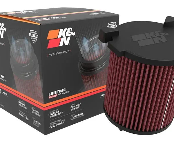 FILTRO ESPORTIVO K&N PARA AUDI A4 / PASSAT / JETTA (TODOS 2.0 ASPIRADO) E-2014 — FILTRO ESPORTIVO K&N PARA AUDI A4 / PAS