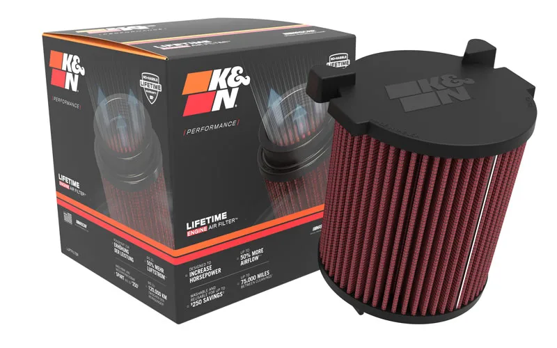 FILTRO ESPORTIVO K&N PARA AUDI A4 / PASSAT / JETTA (TODOS 2.0 ASPIRADO) E-2014 — FILTRO ESPORTIVO K&N PARA AUDI A4 / PAS
