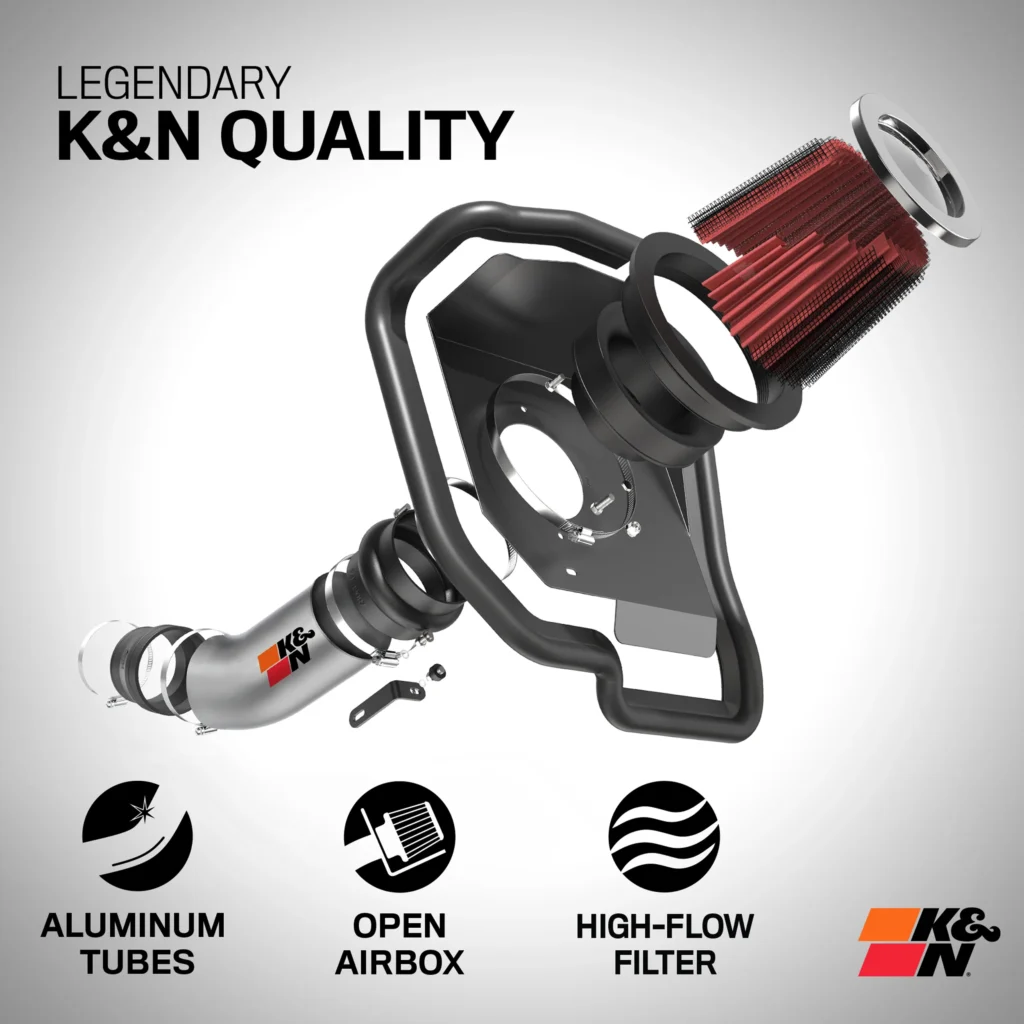 FILTRO ESPORTIVO K&N INTAKE PARA CAMARO SS 6.2L 2010+ 69-4519TP — FILTRO ESPORTIVO K&N INTAKE PARA CAMARO SS 6.2L 2010+