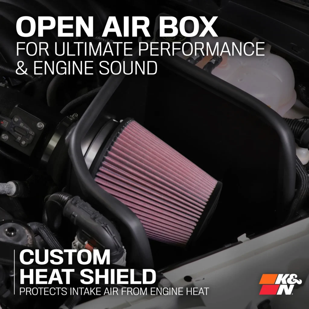 FILTRO ESPORTIVO K&N INTAKE PARA CAMARO SS 6.2L 2010+ 69-4519TP — FILTRO ESPORTIVO K&N INTAKE PARA CAMARO SS 6.2L 2010+