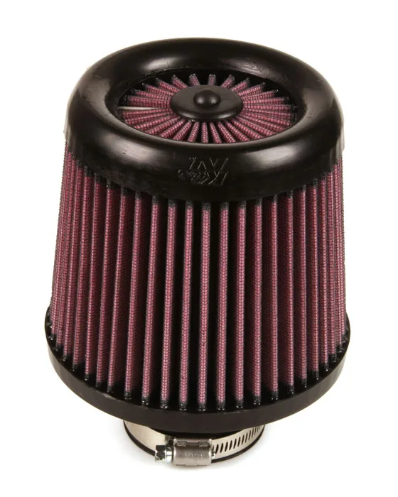 FILTRO ESPORTIVO K&N UNIVERSAL CONICO CENTRADO COM TOPO FILTRANTE #RX-4950 DIÂMETRO INTERNO DA BOCA 2.5 OU 64mm
