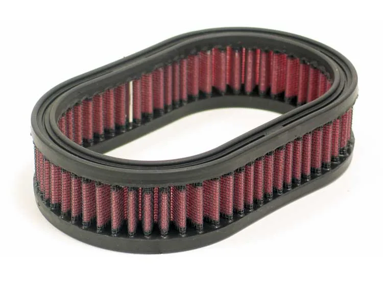 FILTRO ESPORTIVO K&N UNIVERSAL OVAL, ELEMENTO 44MM WEBER 40/44 IDF e 40/45 DCOE E-3321