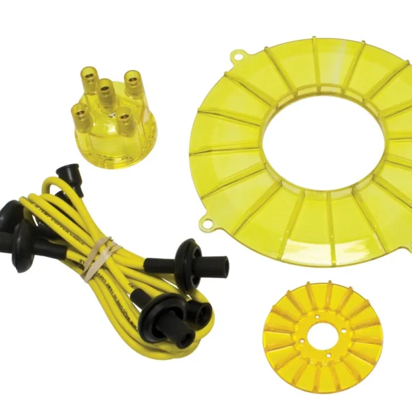 KIT ACRILICO DECORATIVO VW FUSCA 4PÇS AMARELO EMPI # 8745