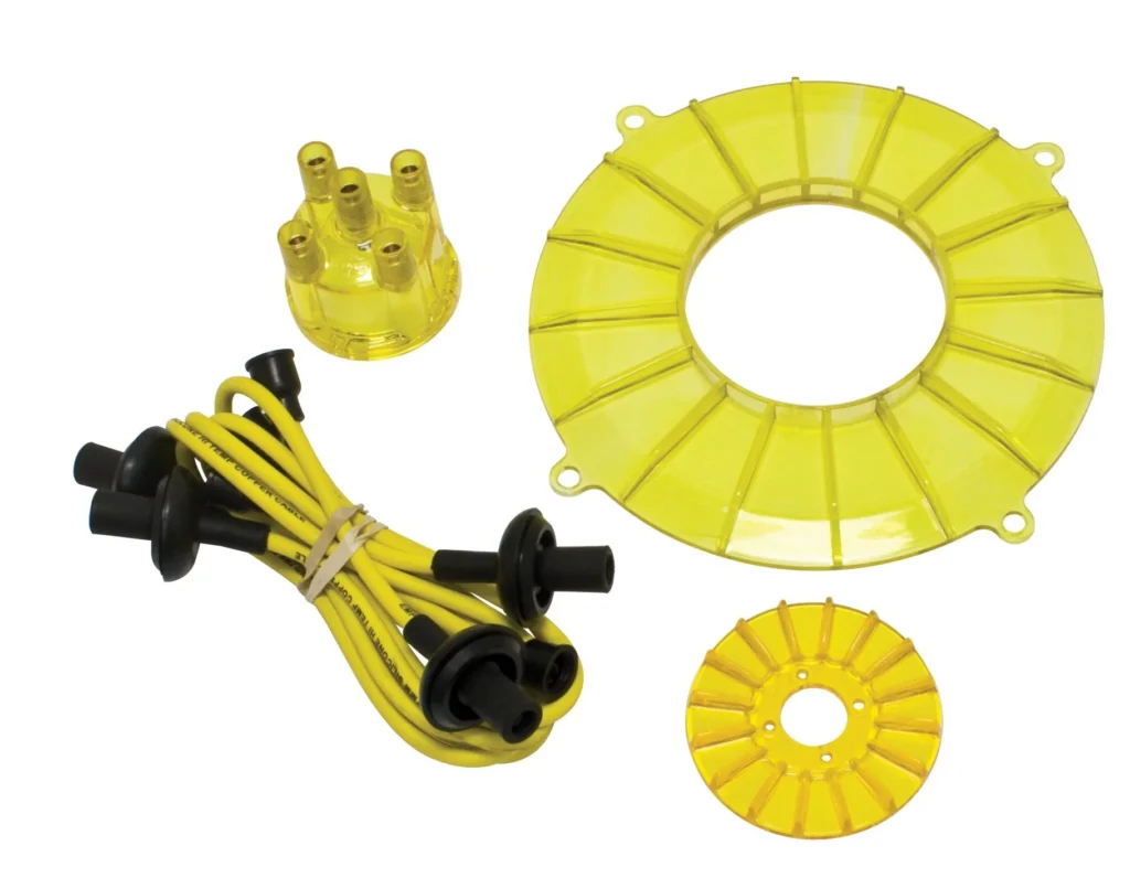 KIT ACRILICO DECORATIVO VW FUSCA 4PÇS AMARELO EMPI # 8745