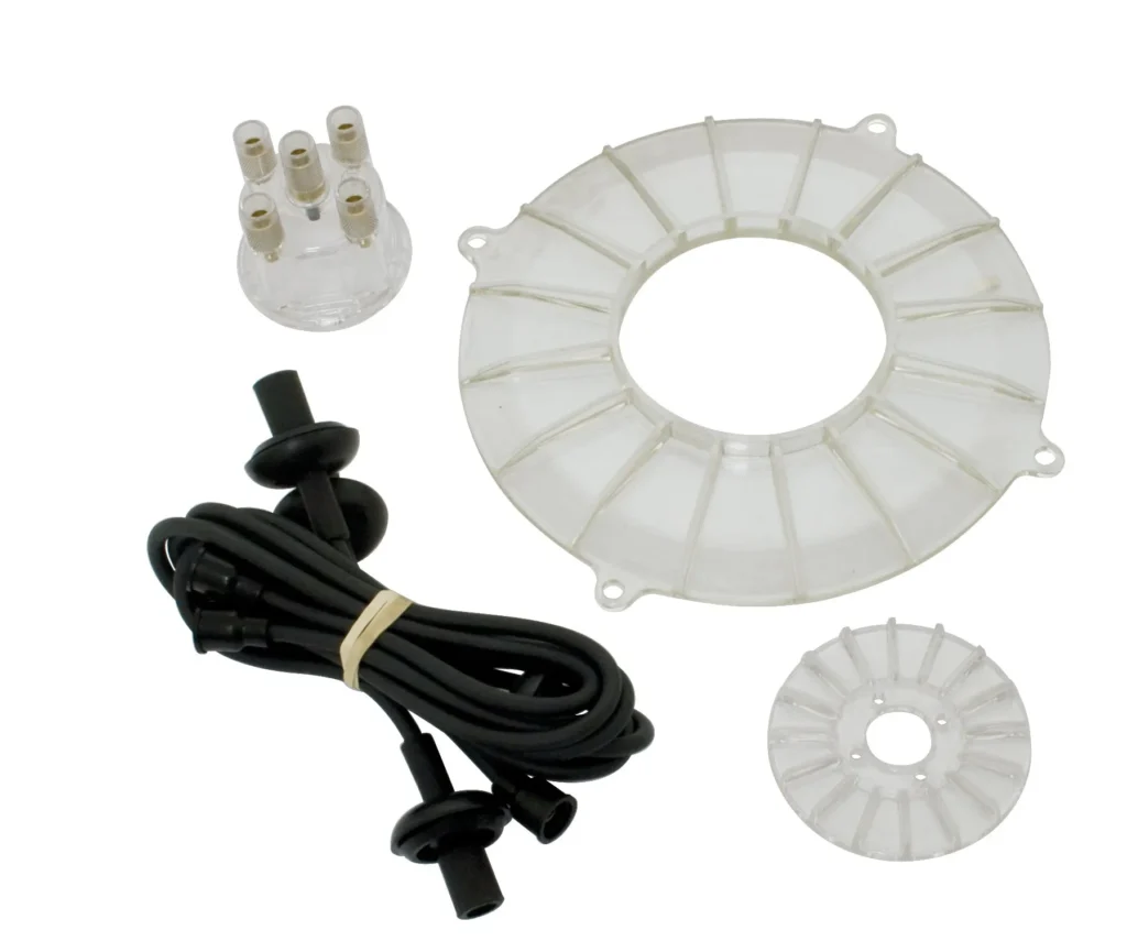 KIT ACRILICO DECORATIVO VW FUSCA 4PÇS TRANSPARENTE EMPI # 8746