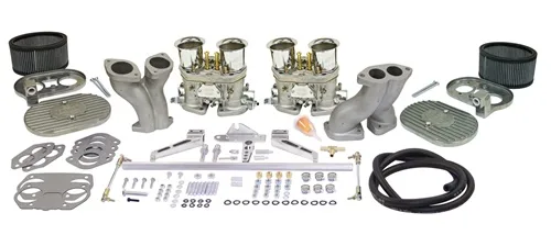 KIT CARBURADOR DUPLO EMPI 44 VW FUSCA 44MM COMPLETO EMPI # 47-7336-0